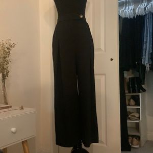 Topshop, Flowy, Mid-Ankle Pants